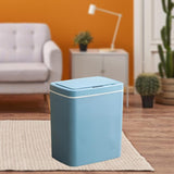 Maxbell Intelligent Trash Can Waste Bin Home Bedroom Toilet Supplies Waterproof blue battery 16L