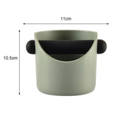Maxbell 2Pcs Coffee Knock Box Bin Espresso Grinds Tamper Waste Tamp Grind