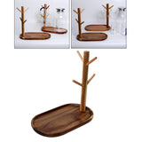 Maxbell 2x Wood Mug Rack Holder Tree Coffee Cup Storage Stand
