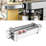 Set of 2 Stainless Steel Pasta Maker Attachment for KenWood Pasta Maker