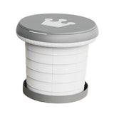 Maxbell Cute Portable Folding Toilet Washable for Child Non-Slip Strip Design Park Gray - Aladdin Shoppers