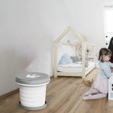 Maxbell Cute Portable Folding Toilet Washable for Child Non-Slip Strip Design Park Gray - Aladdin Shoppers