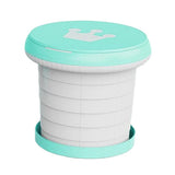 Maxbell Cute Portable Folding Toilet Washable for Child Non-Slip Strip Design Park Green - Aladdin Shoppers