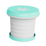 Maxbell Cute Portable Folding Toilet Washable for Child Non-Slip Strip Design Park Green - Aladdin Shoppers