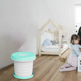 Maxbell Cute Portable Folding Toilet Washable for Child Non-Slip Strip Design Park Green - Aladdin Shoppers