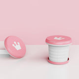Maxbell Cute Portable Folding Toilet Washable for Child Non-Slip Strip Design Park Pink - Aladdin Shoppers