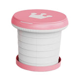 Maxbell Cute Portable Folding Toilet Washable for Child Non-Slip Strip Design Park Pink - Aladdin Shoppers