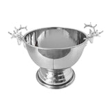 2Pcs Ice Bucket Deer Head Handles Sturdy Pedestal for Club Picnic Party