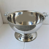 2Pcs Ice Bucket Deer Head Handles Sturdy Pedestal for Club Picnic Party