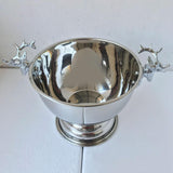 2Pcs Ice Bucket Deer Head Handles Sturdy Pedestal for Club Picnic Party
