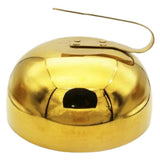 Steak Cover Anti Oil Splashing Magnetic Dish Lid for Home Cooking gold