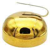 Steak Cover Anti Oil Splashing Magnetic Dish Lid for Home Cooking gold