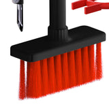 Maxbell 2xMultifunctional Keyboard Brush Cleaning Pen Cleaning Kit for PC Black Red