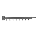 Maxbell Foldable Clothes Hanger Hanging Rack One fold extension+Three fold