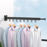 Maxbell Foldable Clothes Hanger Hanging Rack One fold extension+Three fold