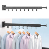 Maxbell Foldable Clothes Hanger Hanging Rack One fold extension+Three fold