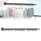 Maxbell Foldable Clothes Hanger Hanging Rack One fold extension+Three fold