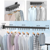 Maxbell Foldable Clothes Hanger Hanging Rack One fold extension+Three fold