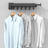 Maxbell Foldable Clothes Hanger Hanging Rack One fold extension+Three fold