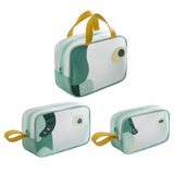 Maxbell Waterproof Cosmetic Storage Bag Handbag with Handle 29x21x12cm+21x13x8cm