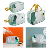 Maxbell Waterproof Cosmetic Storage Bag Handbag with Handle 29x21x12cm+21x13x8cm
