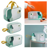 Maxbell Waterproof Cosmetic Storage Bag Handbag with Handle 29x21x12cm+21x13x8cm