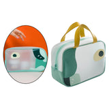 Maxbell Waterproof Cosmetic Storage Bag Handbag with Handle 29x21x12cm+21x13x8cm