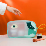 Maxbell Waterproof Cosmetic Storage Bag Handbag with Handle 29x21x12cm+21x13x8cm