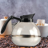 Maxbell 2x 1.8L Coffee Decanter Replacement Carafe for Home Kitchen Restaurant