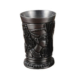 Maxbell 2x Shot Glass Vintage Egyptian Drinkware for Drinkware Accessories