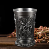 Maxbell 2x Shot Glass Vintage Egyptian Drinkware for Drinkware Accessories