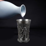 Maxbell 2x Shot Glass Vintage Egyptian Drinkware for Drinkware Accessories
