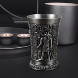 Maxbell 2x Shot Glass Vintage Egyptian Drinkware for Drinkware Accessories