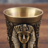 Maxbell 2pcs Shot Glass Vintage Egyptian Drinkware for Drinkware Accessories