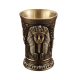 Maxbell 2pcs Shot Glass Vintage Egyptian Drinkware for Drinkware Accessories
