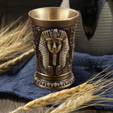 Maxbell 2pcs Shot Glass Vintage Egyptian Drinkware for Drinkware Accessories