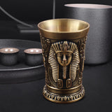 Maxbell 2pcs Shot Glass Vintage Egyptian Drinkware for Drinkware Accessories