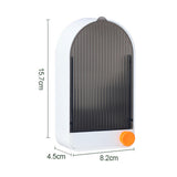 Maxbell 2x Wall Mount Soap Container Soap Dish for Bathroom white grey+green grey