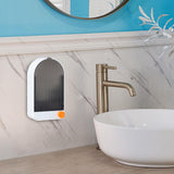 Maxbell 2x Wall Mount Soap Container Soap Dish for Bathroom white grey+green grey