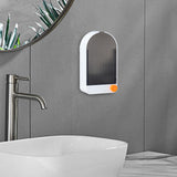 Maxbell 2x Wall Mount Soap Container Soap Dish for Bathroom white grey+green grey