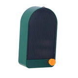 Maxbell 2x Wall Mount Soap Container Soap Dish for Bathroom white grey+green grey