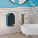 Maxbell 2x Wall Mount Soap Container Soap Dish for Bathroom white grey+green grey