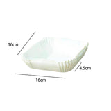 Maxbell 100Pc Air Fryer Disposable Paper Liner Non-Stick Oil-Proof Baking Paper