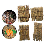 Maxbell 2 Pack Bamboo Sushi Dish Sushi Tool Decorations for Japanese Sushi