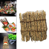 Maxbell 2Pcs Bamboo Sushi Dish Sushi Tool Decorations for Japanese Sushi