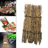 Maxbell 2Pcs Bamboo Sushi Dish Sushi Tool Decorations for Japanese Sushi