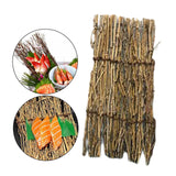 Maxbell 2Pcs Bamboo Sushi Dish Sushi Tool Decorations for Japanese Sushi