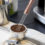 Maxbell 2 Set Needle Style Coffee Tamper Distributor Espresso Hand Stirrer Tools
