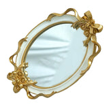 Maxbell 2x Bathroom Mirror Tray Kitchen Tray Jewelry Organizer Home Decor