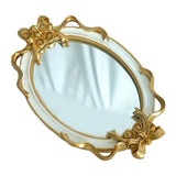 Maxbell 2x Bathroom Mirror Tray Kitchen Tray Jewelry Organizer Home Decor